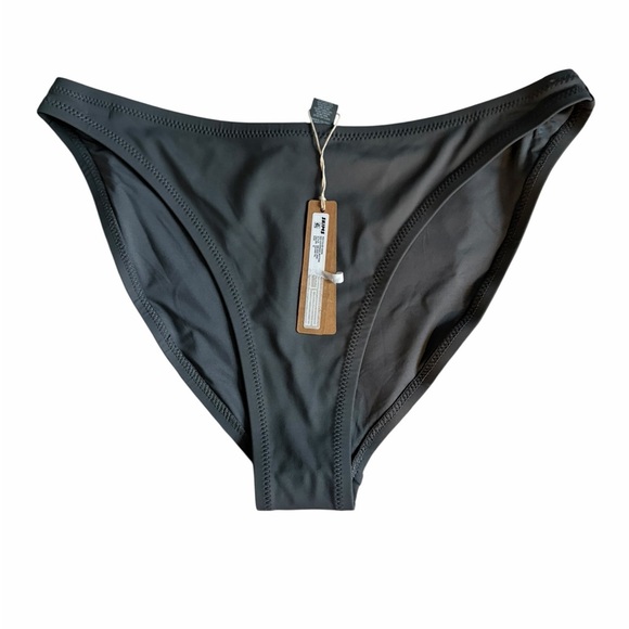 SKIMS Other - SKIMS Recycled Swim Mid Coverage Bottom – Gunmetal | Size M